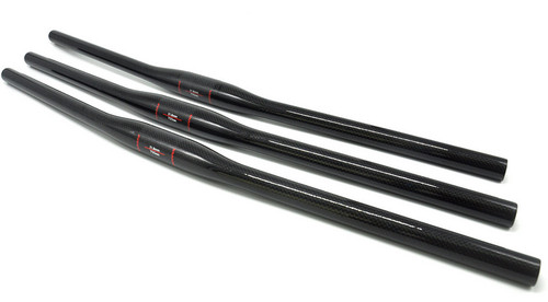 Guidon carbon mtb 8mm - 31,8mm, plat