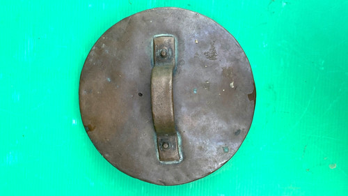 Ancien couvercle chaudron - couvercle, de
