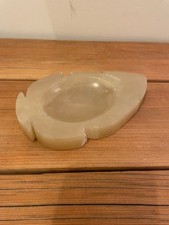 Cendrier forme feuille albatre - cendrier,