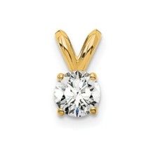 Pendentif solitaire diamant
