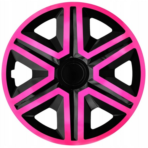 Enjoliveurs roues noir rose - de,