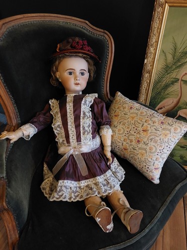 Ancienne poupee bebe - ancienne, jumeau