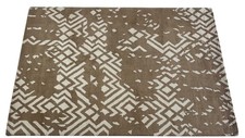 Tapis 100% Laine Beige 160X230 CM Tapis Oriental Tissé À La Main HT225