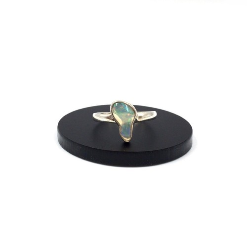 Bague argent 925 opale - argent,