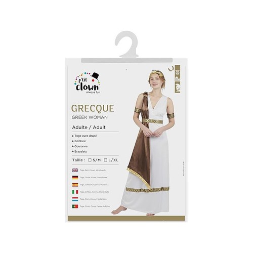 Déguisement costume grec - -,