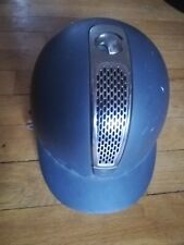 Casque d'équitation Bombe noire/grise "Fouganza" Taille 55 ()