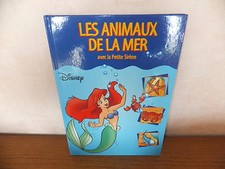 Livre Disney découverte : les animaux de la mer avec la Petite Sirène 