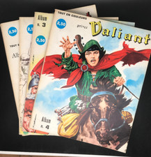 FOSTER - PRINCE VALIANT - COMPLET - ALBUMS N° 1 A 4 INCLUS - ED. REMPARTS (BE+)