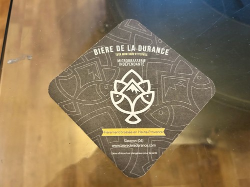Dessous verre bière - de,