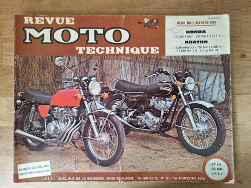 Revue technique moto honda - technique,