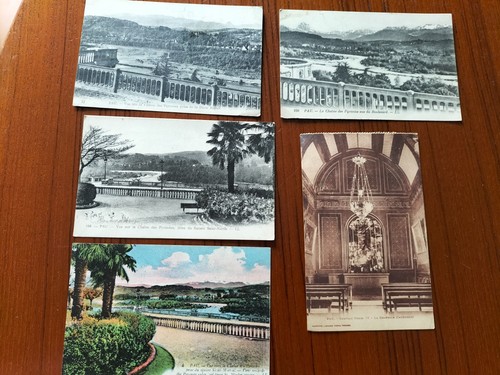 Pau anciennes carte - pau, postale