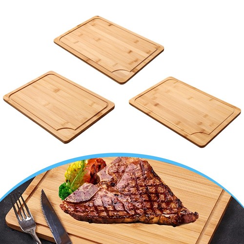 Plat bois pour steaks et - en,
