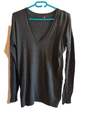 BENSIMON pull col v gris