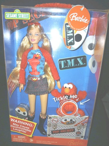 Sesame street barbie doll - street,