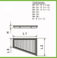Filtre a air Green pour