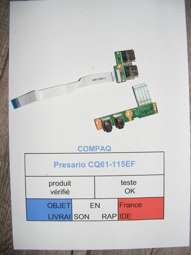 Platine usb jacks pour - &,
