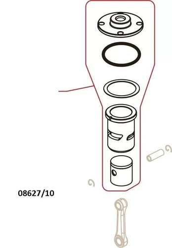 Novarossi 08627 coupling - 08627/10,