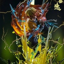 ✅ Figurine Zenitsu Agatsuma Demon Slayer Manga Anime 32cm Kimetsu no Yaiba