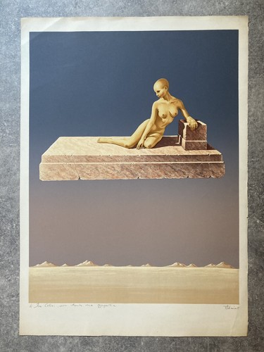 Lithographie surréaliste - lithographie,