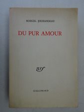 JOUHANDEAU (Marcel). Du Pur