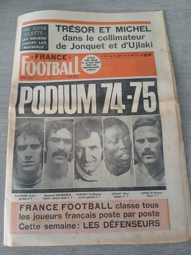 Journal 1975 france football - 1975,