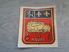 ANCIEN DECALCOMANIE  BLASON