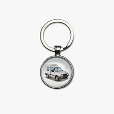 Porte-clés Citroën C15 blanc