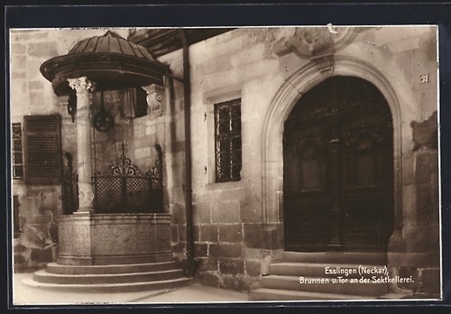Carte postale esslingen - carte, /