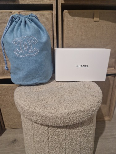 Trousse jeans denim chanel - denim,
