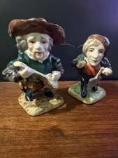 2 Personnages En Porcelaine
