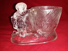 PYROGENE EN VERRE MOULE VALLERYSTHAL/PORTIEUX JEUNE GARCONET LAPIN  N°711/10