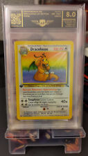 Carte Pokemon Dracolosse 19/62 Edition 1 Fossile [AP Grading 8.0]