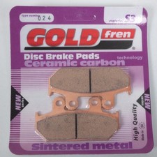 Plaquette de frein Gold Fren pour Moto Honda 1500 GL Goldwing 1988 à 2000