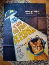 Affiche 1978 LE CHAT QUI VIENT DE L'ESPACE 120x160 Walt DISNEY /POSTER [TBE]