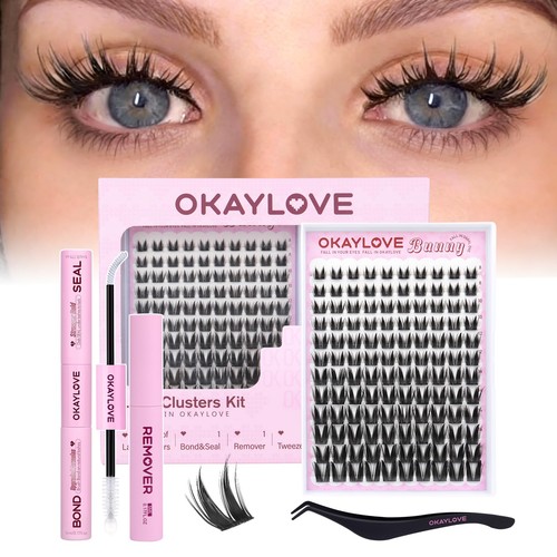 Okaylove bunny lash clusters - lash,