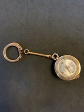 Ancienne Montre Mécanique Boule Porte Clés M.L.V Vintage Old Watch 