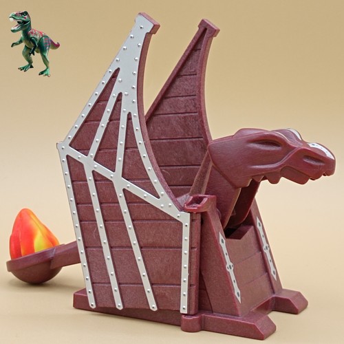 Playmobil catapulte feu - de,