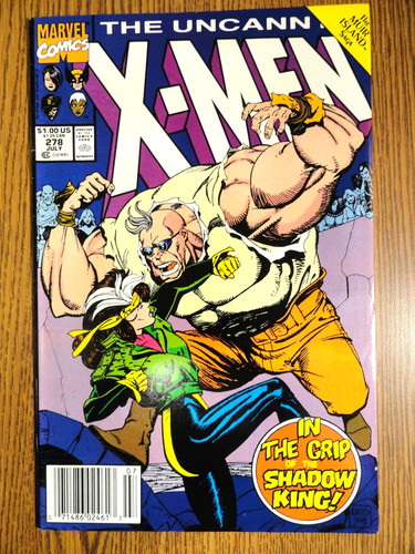 Uncanny men 278 newsstand - x-men,