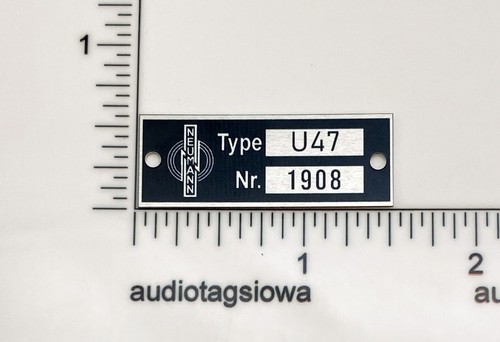 Neumann badge logo for u47 - logo,