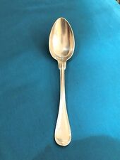 1 cuillère de table CHRISTOFLE métal argenté Modèle FILET DROIT 21 cm Couvert