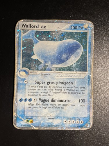 Carte pokémon wailord 100 - carte,