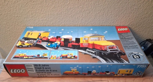 Lego 7735 freight train 12v - lego,