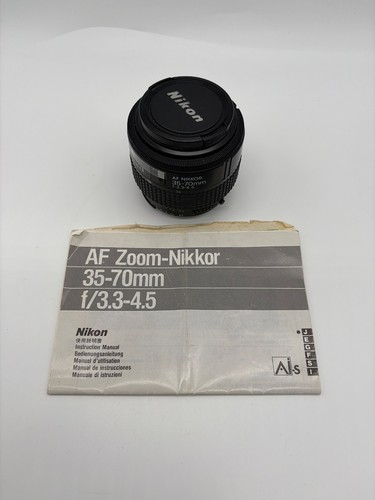Objectif nikon zoom nikkor - objectif, af