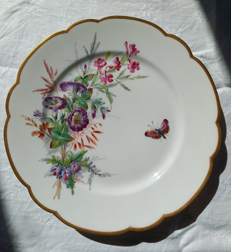 Assiette porcelaine - assiette, en