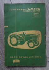 John Deere Lanz Diesel Tractor