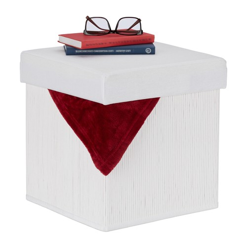 Tabouret rangement pliable - rangement,