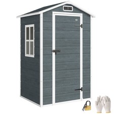 Outsunny Abri de jardin 128 x