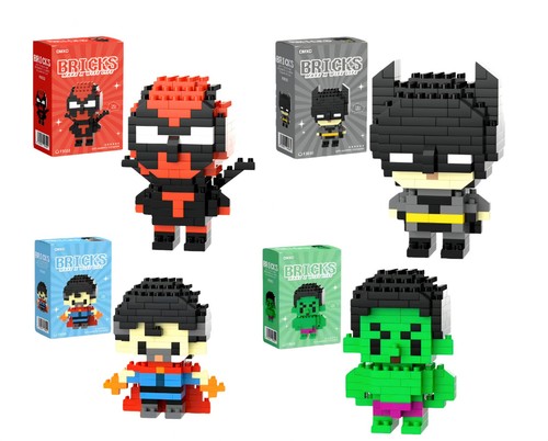 Bloc construction super heros - construction,