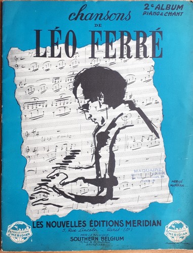 Chansons leo ferre recueil - leo,