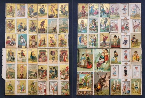 Lot anciens chromos - lot, 67